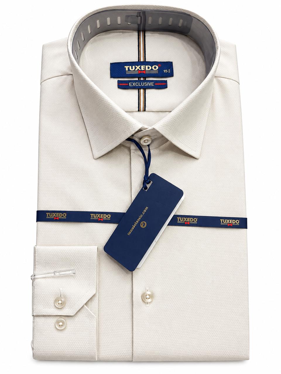 Tuxedo Exclusive Men’s Skin Textured Dress Shirt
