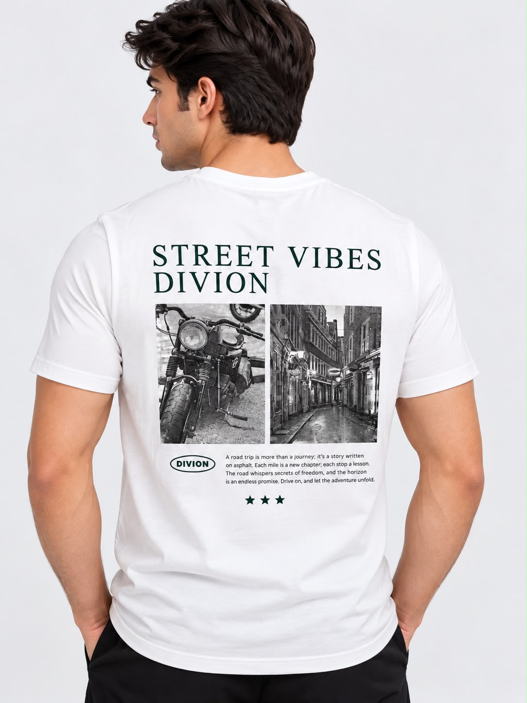 Men’s Street Vibes Division Graphic T-Shirt