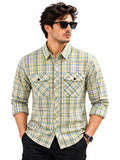 Men’s Multicolor Plaid Shirt