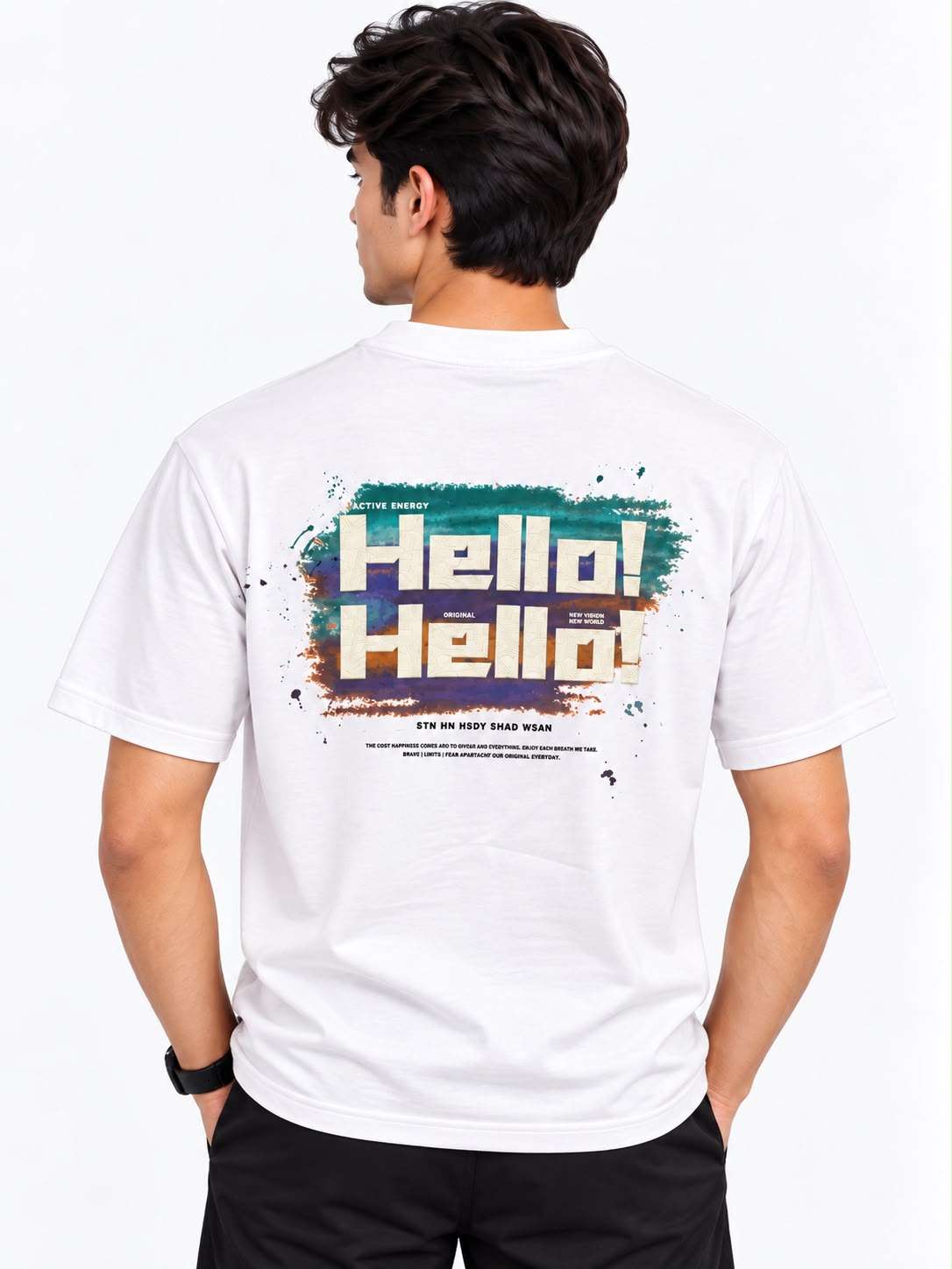 Men’s “Hello! Hello!” Graphic T-Shirt