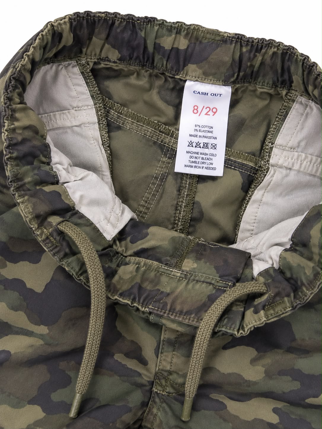 Men’s Camouflage Cargo Jogger Pants
