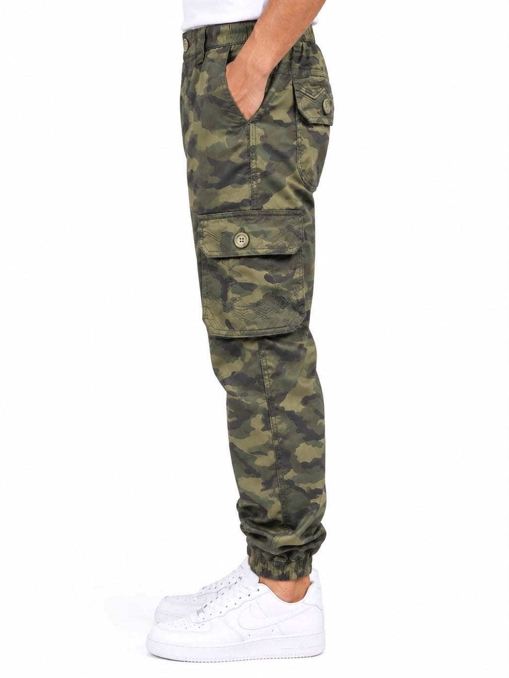 Men’s Camouflage Cargo Jogger Pants