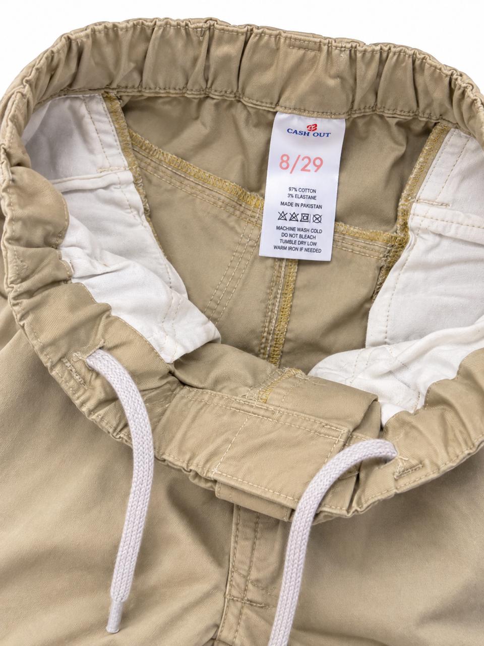 Men’s Cotton Cargo Jogger Pants