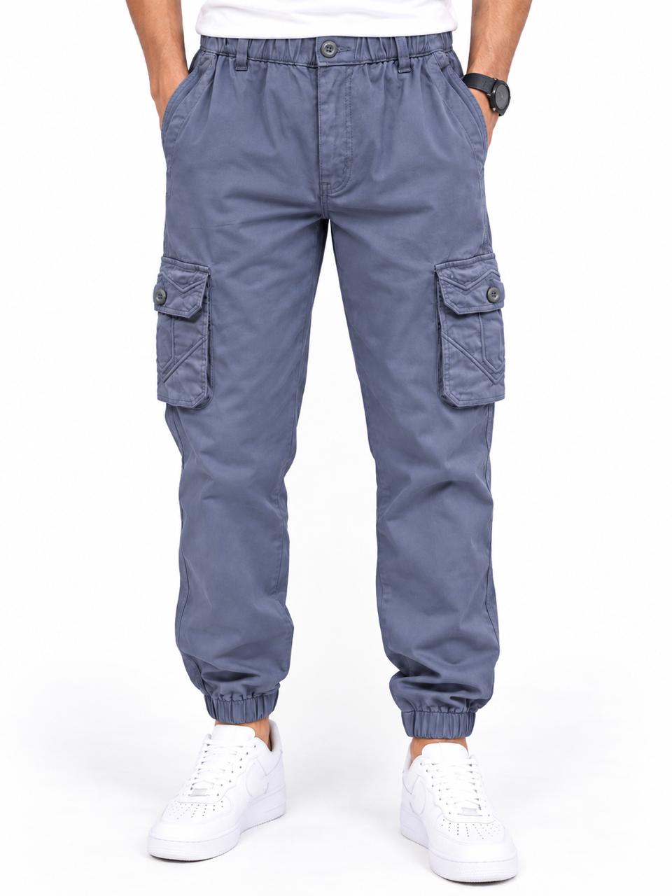 Men’s Cotton Cargo Jogger Pants