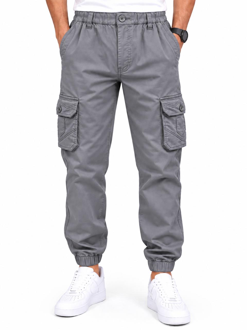 Men’s Cotton Cargo Jogger Pants
