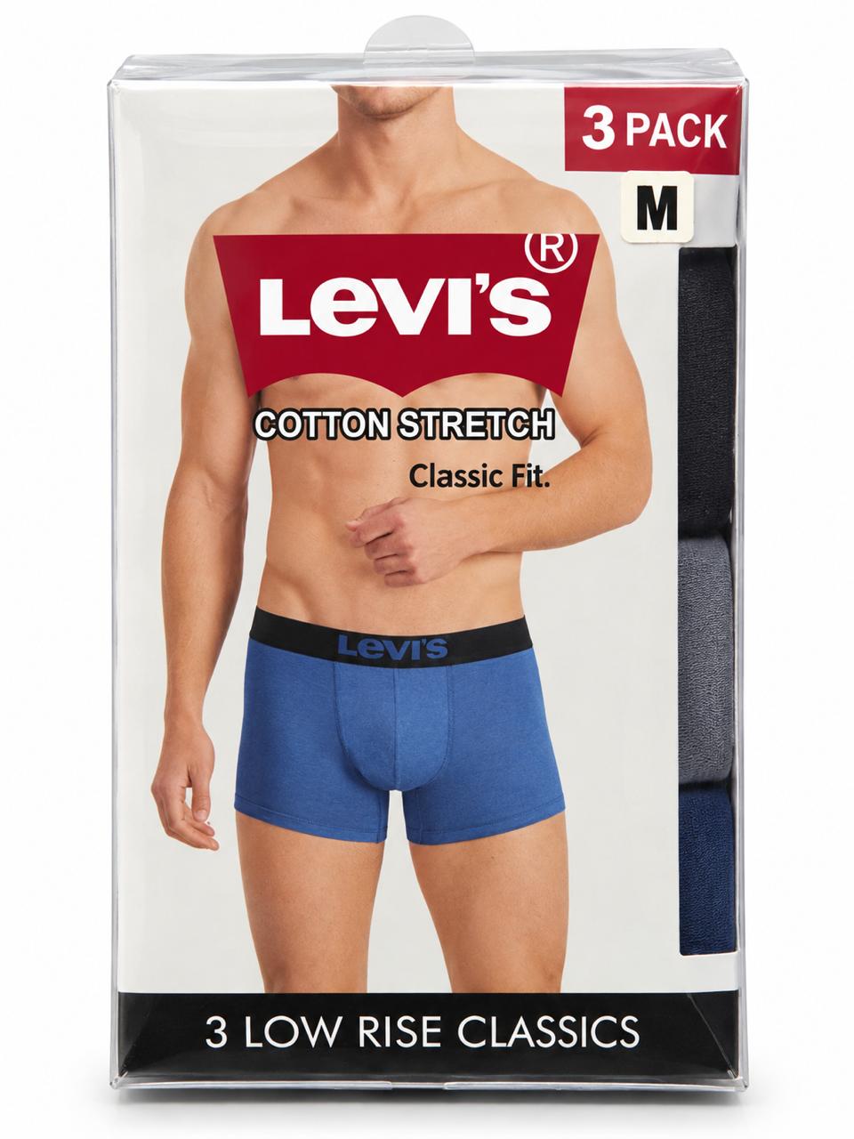 Levi’s Boxer Brief – Cotton Stretch 3 Pack