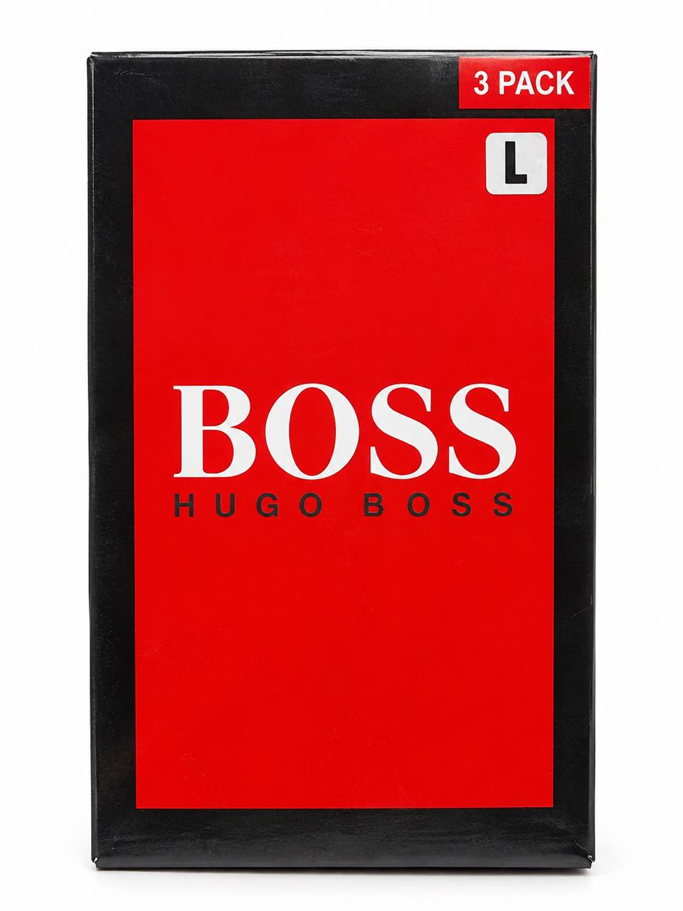 BOSS Hugo Boss Cotton Stretch Boxer Brief – 3 Pack