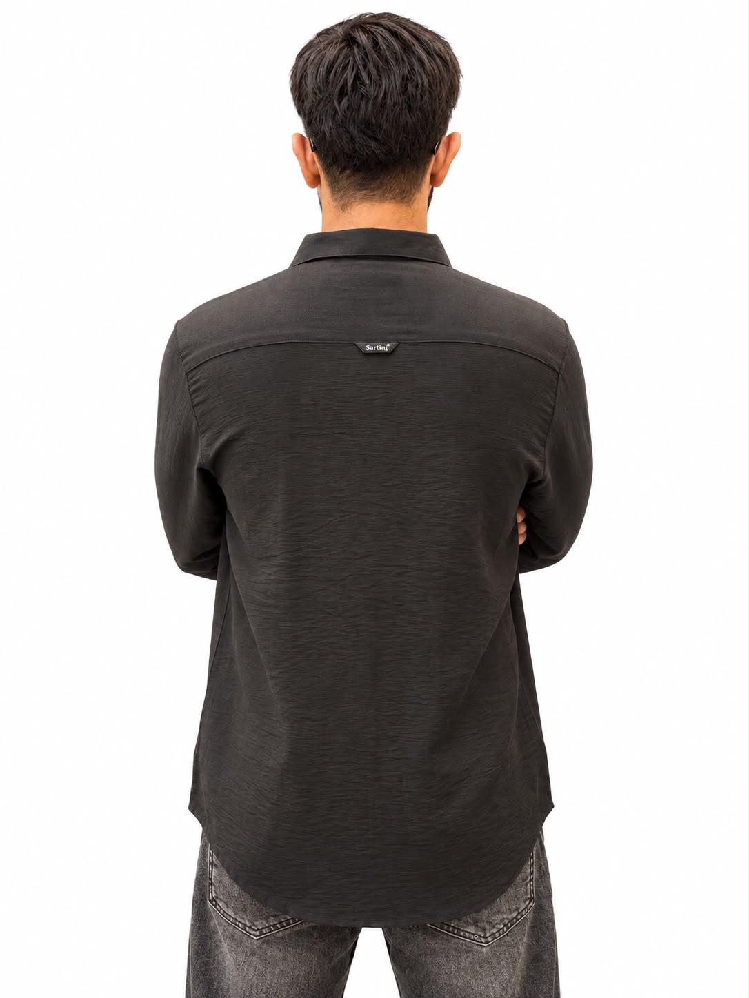 Men’s Textured Casual Shirt