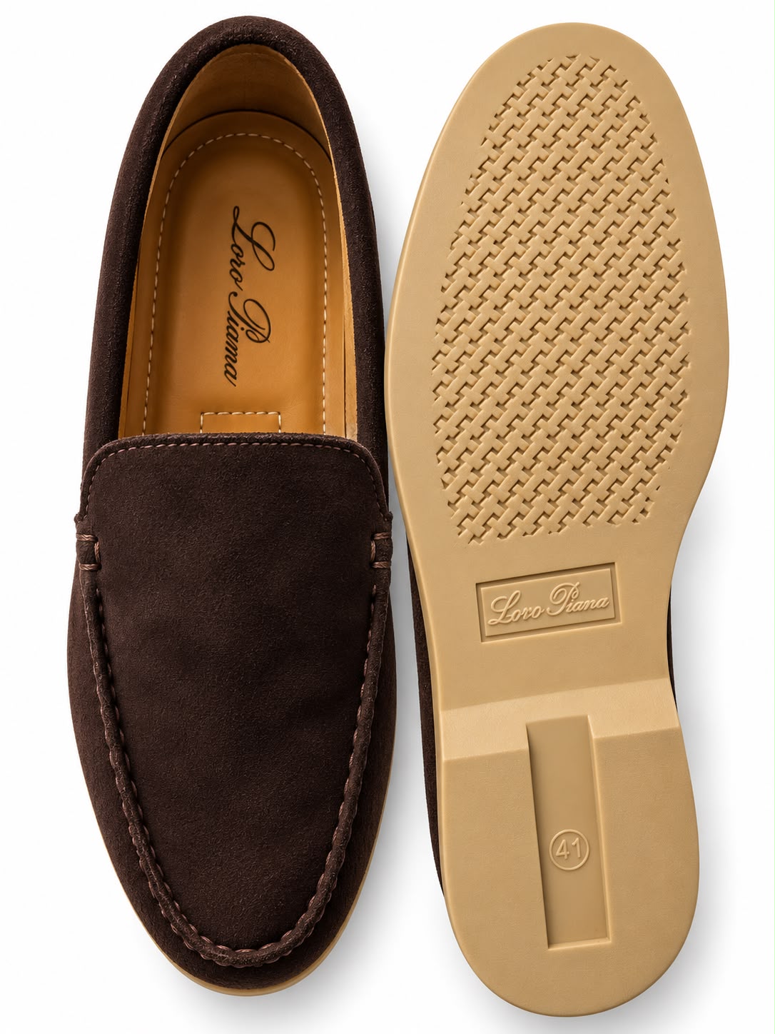 Men’s Suede-Style Loafers