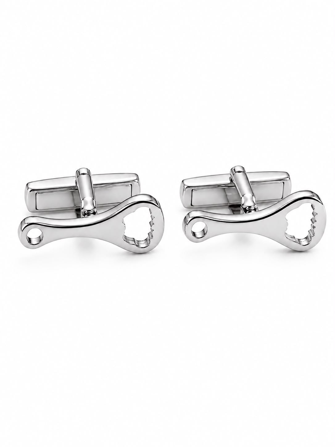 Silver & Gold Modern Cufflinks