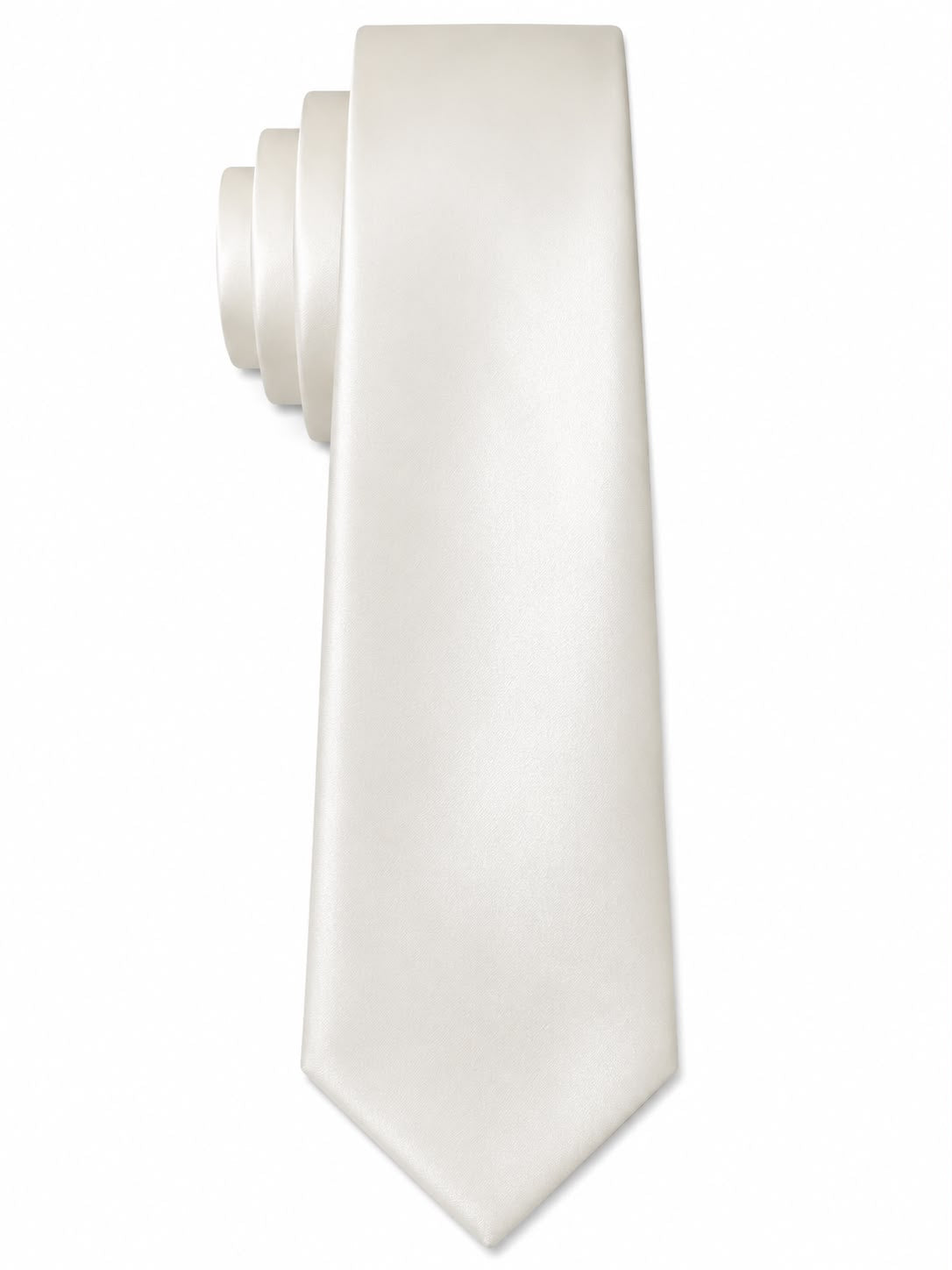Men’s Solid Satin Necktie