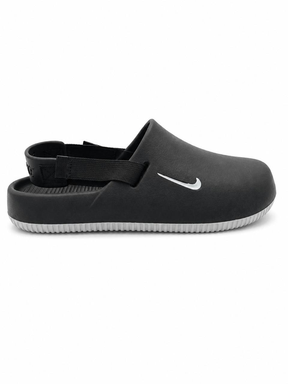 Nike Calm Mule Sandals – Khaki Beige Slip-On Clogs with Adjustable Strap