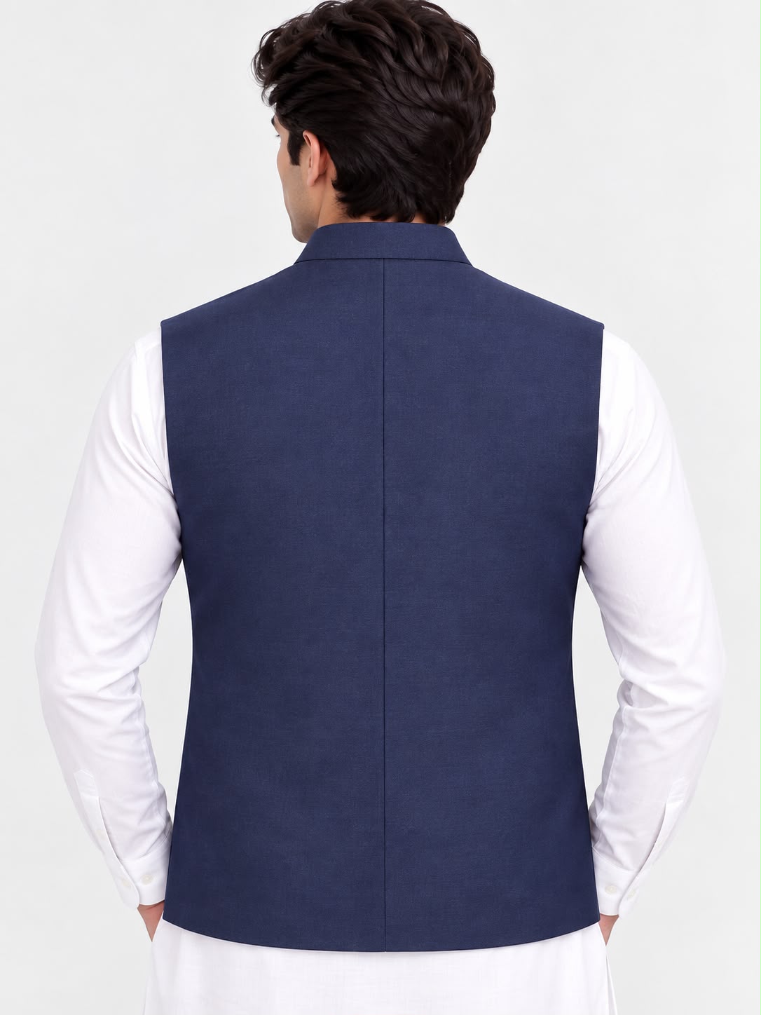 Men’s Premium Navy Blue Waistcoat