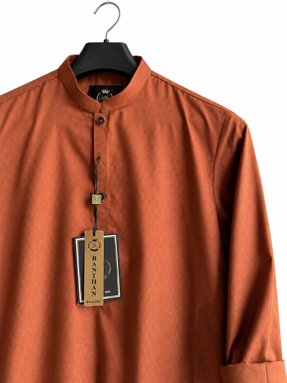 BANTHAN Men’s Premium Textured Kurta