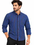 Men’s Blue Check Shirt