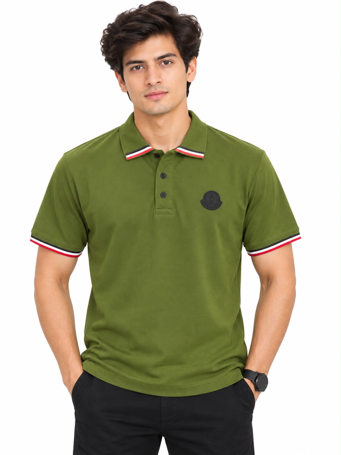 Men’s Olive Green Polo Shirt