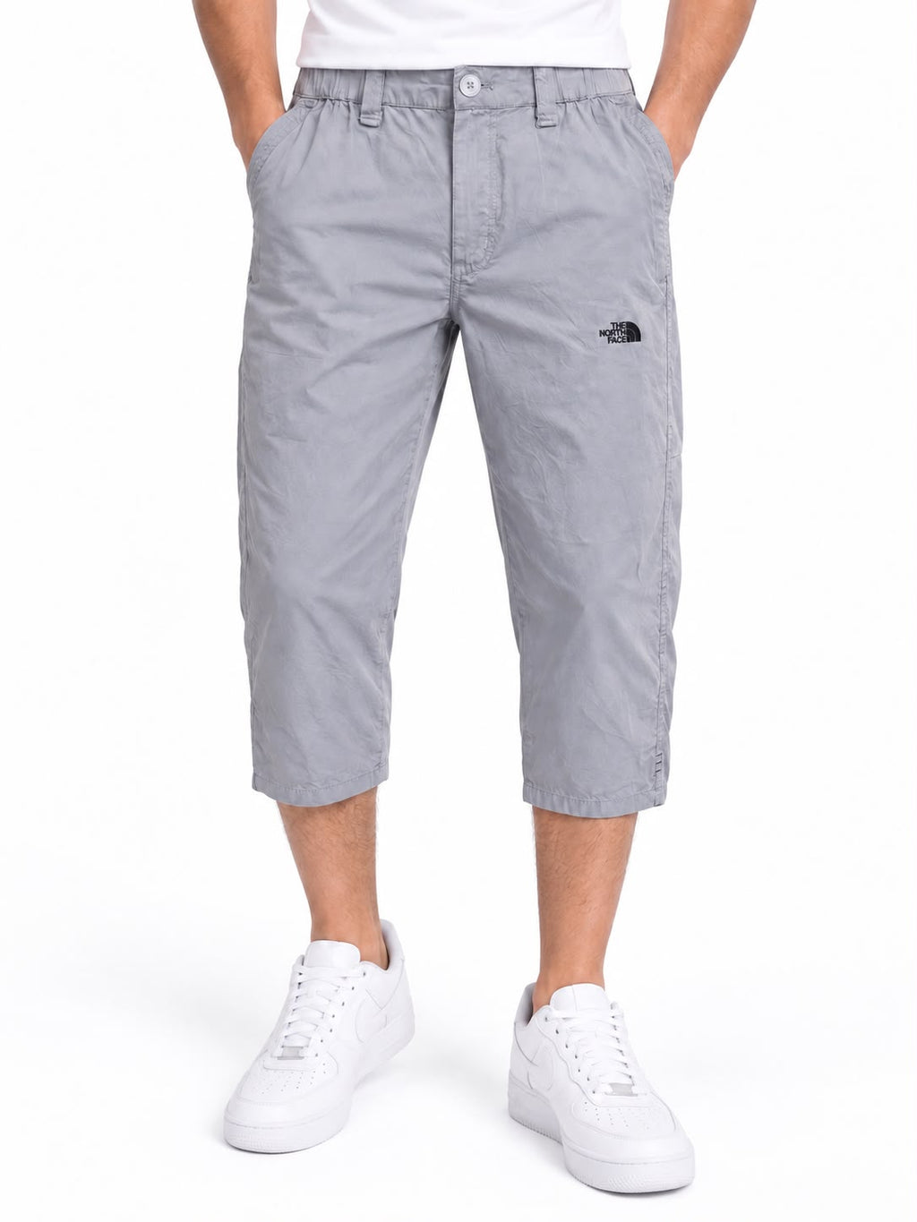 Men’s Light Grey Cargo Shorts