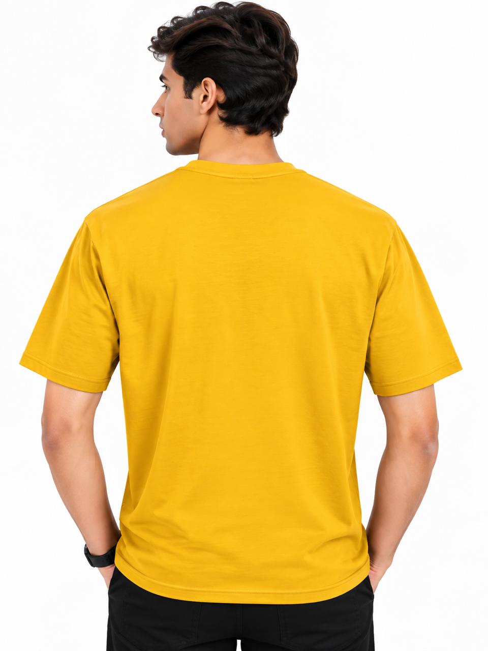 Men’s Yellow Graphic T-Shirt