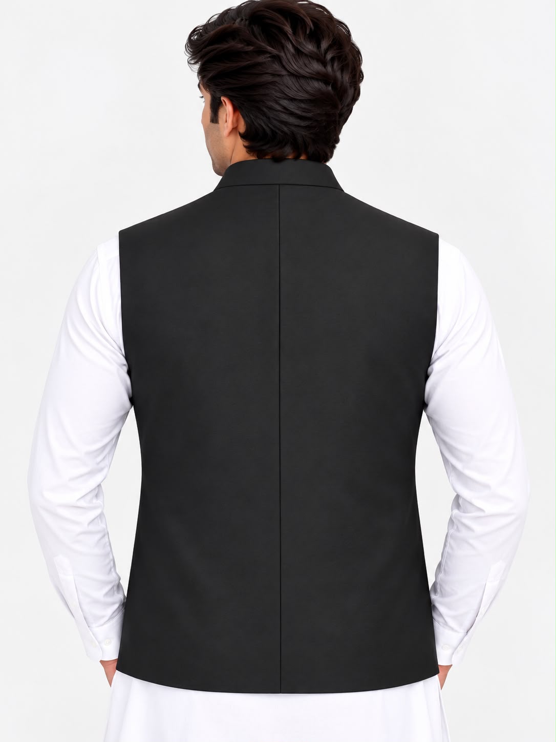 Men’s Premium Black Waistcoat