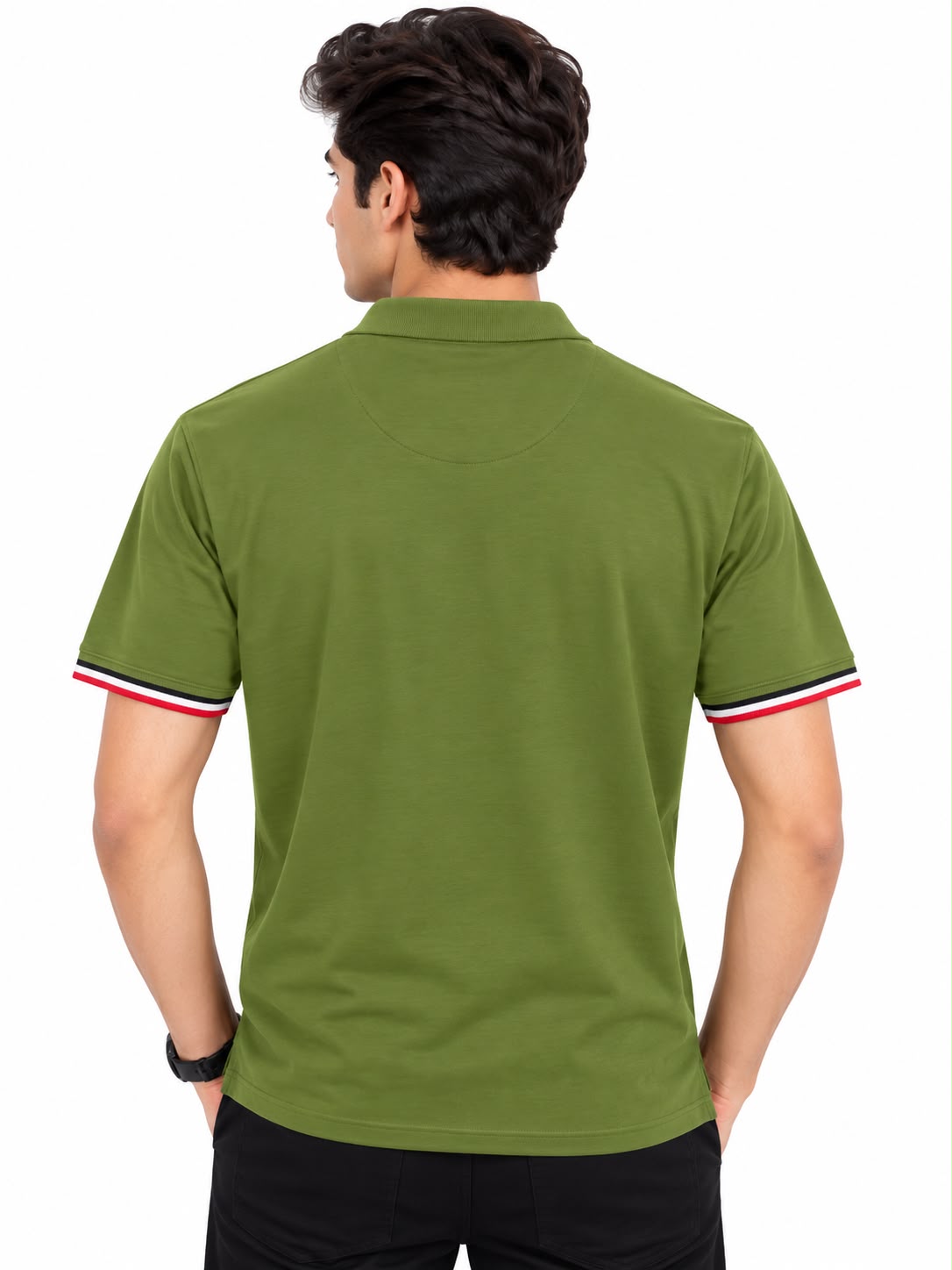 Men’s Olive Green Polo Shirt