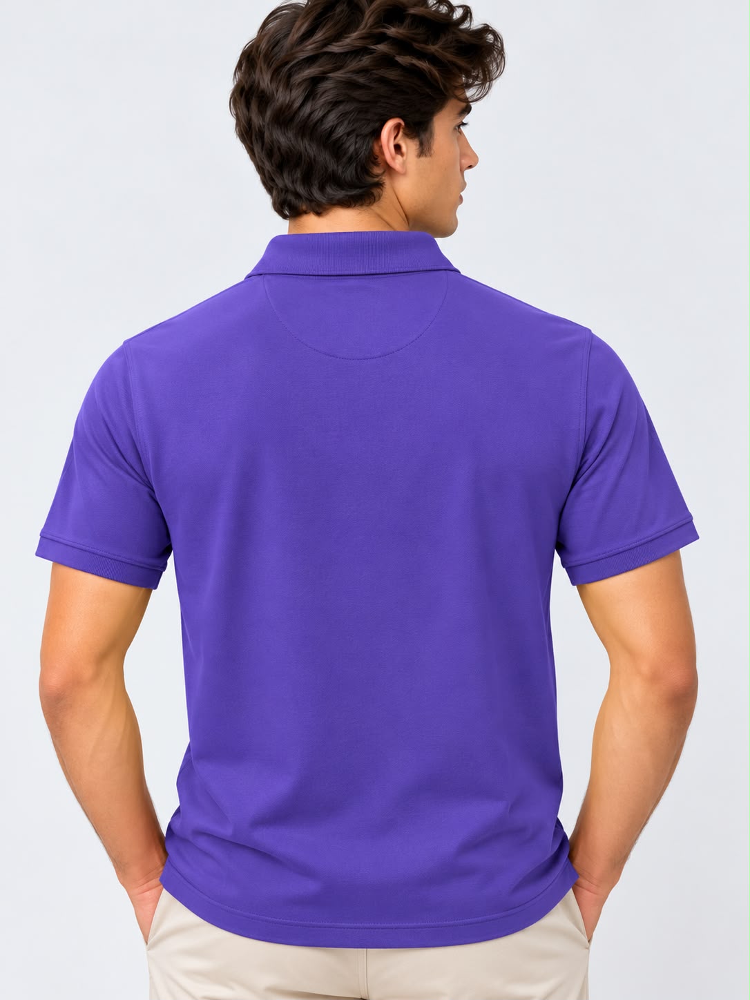 Men’s Half-Zip Polo Shirt