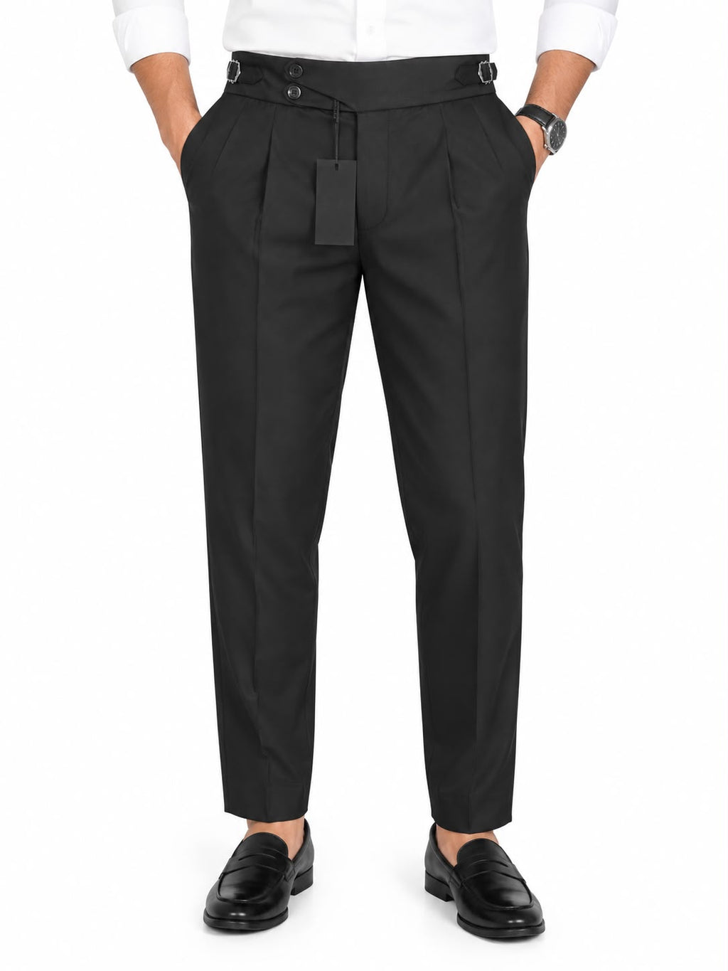 Men’s Premium Black Gurkha Pants