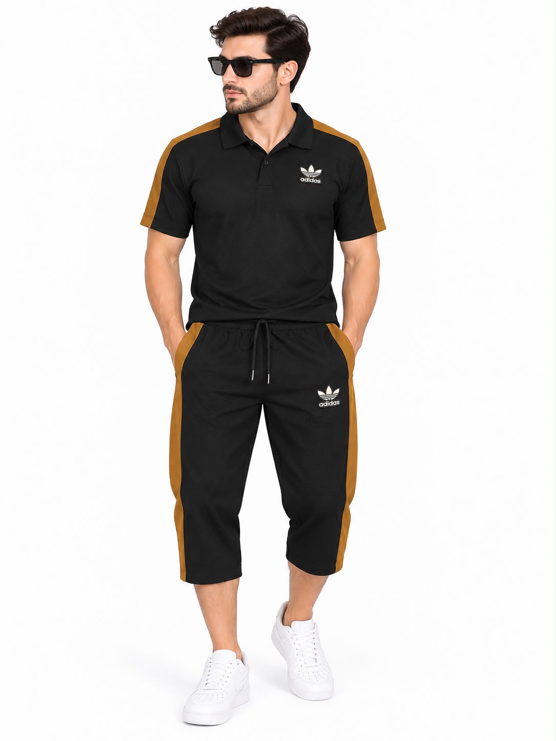 Adidas Men’s Polo & Capri Set