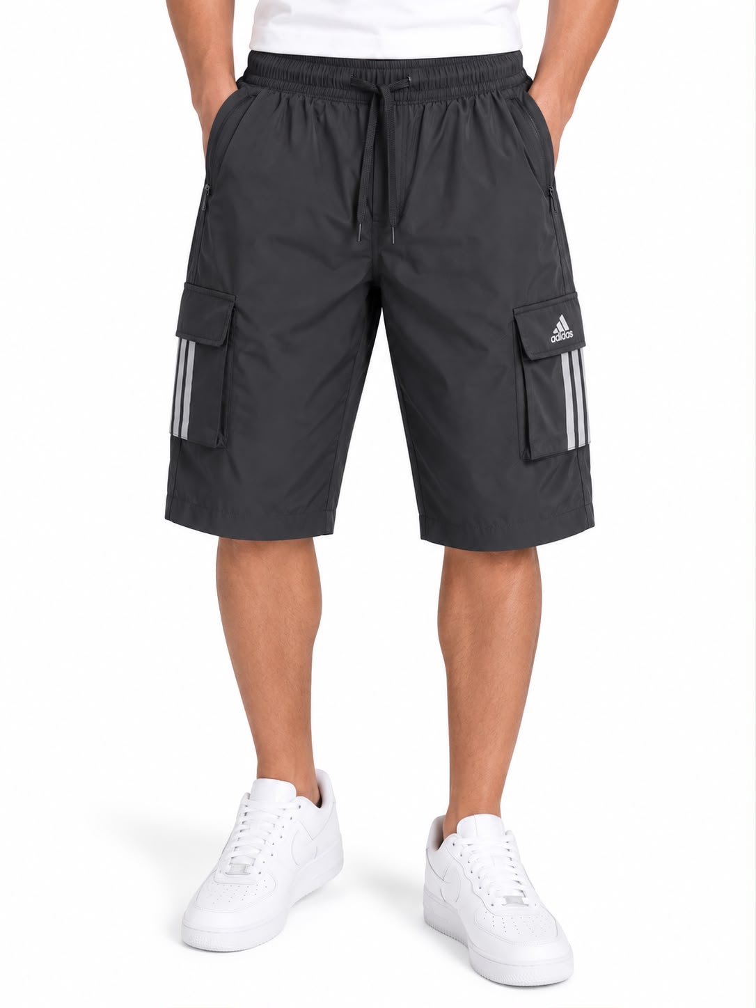 Men’s Black Cargo Shorts