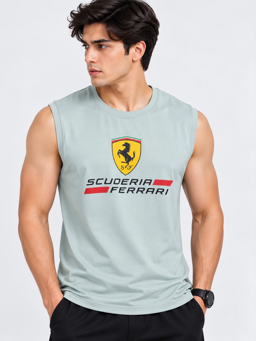 Ferrari Scuderia Sleeveless T-Shirt
